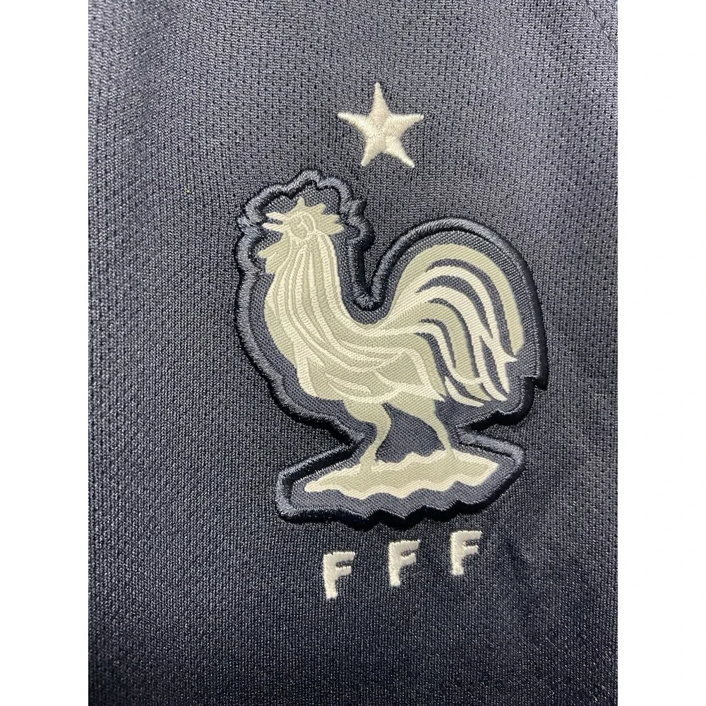 Reissue Kylian Mbappe #10 France Nike 2018 Football Shirt Soccer Jersey Men's XL
